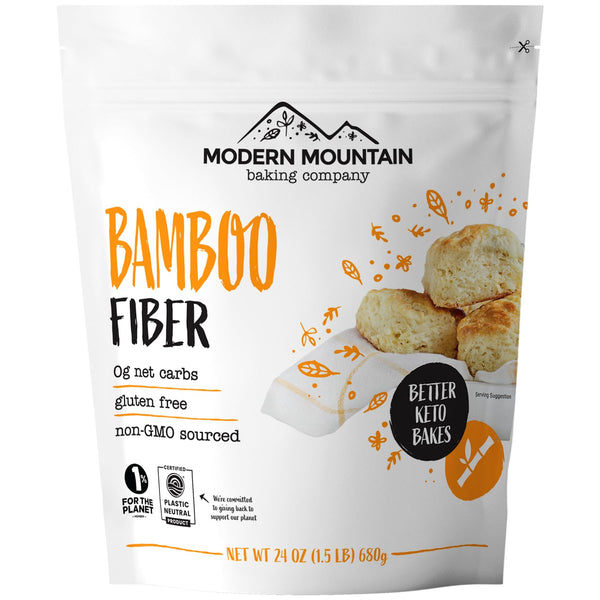 Bamboo Fiber (1.5 lb) 0g Net Carbs, Keto Fiber for Keto and