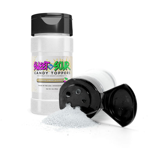 Bakell - Classic Sweet and Sour Candy Topper (85g 1x Shaker Jar)