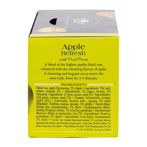 Ahmad Tea Black Tea, Apple Refresh Teabags, 20 ct (Pack of 1)