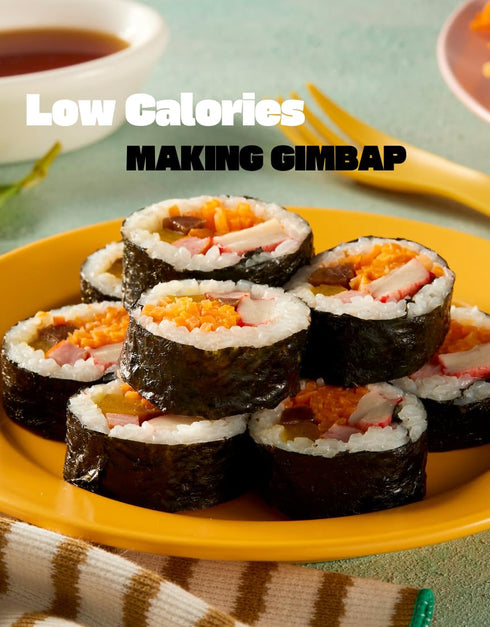 CHOI's 1 Organic Roasted Seaweed, Gim, Sushi Nori (50 Full Sheets) - Product of Korea - Gold Grade, Vegan, Keto, Gluten