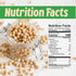 (1 LB) Sincerely Nuts Roasted and Unsalted Chickpeas Plant-Based Protein-Garbanzo Beans-Great Snack or Side Dish