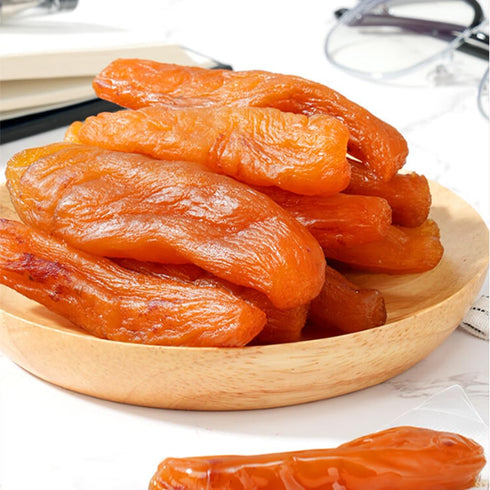SIJIYUNLI 250g/8.81oz 0 Packaging, -Sweet Potato Dried Steamed Sweet Potato Dried, Whole Grain Snack Dried Fruit, No