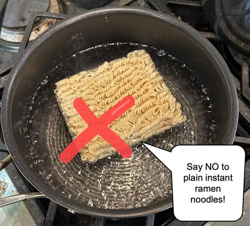 Ramen Toppers -Dehydrated Toppings for Ramen Noodles - Add these delicious noodle toppings to your favorite ramen