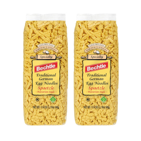 Bechtle Spaetzle Bavarian Style Egg Noodles - Traditional German Pasta, Authentic Imported