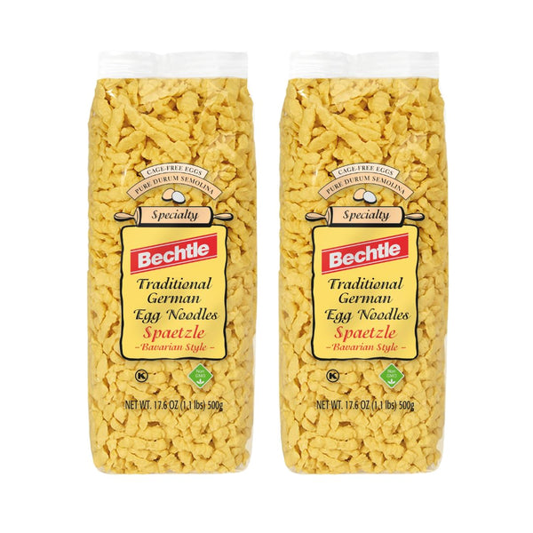 Bechtle Spaetzle Bavarian Style Egg Noodles - Traditional German Pasta, Authentic Imported