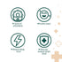 Immune 40 Count goodPOD Mood and Support Single Serve Coffee K Cup Pods, Organic Arabica Coffee with Reishi & Chaga