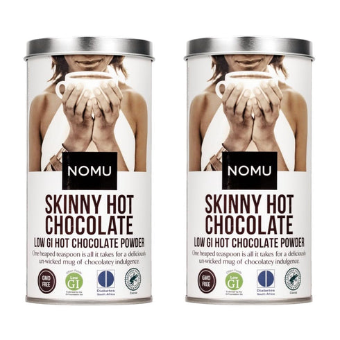 NOMU Skinny 60% Cocoa Hot Chocolate (33 servings) | 20 Calories only,
