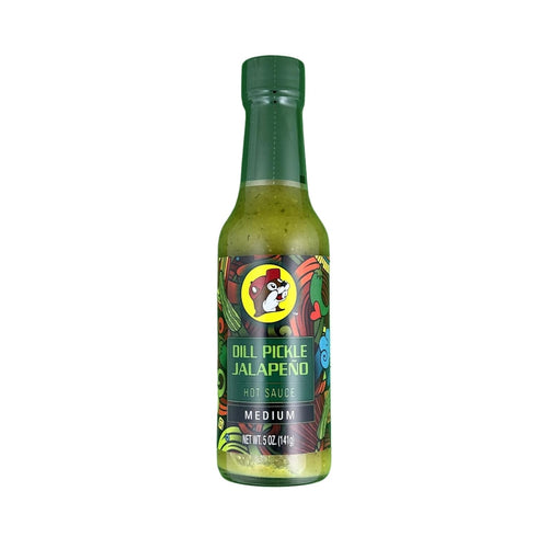 Buc-ee's Buc-ees Dill Pickle Jalapeo Hot Sauce Tangy & Mildly Spicy, Gluten Free,