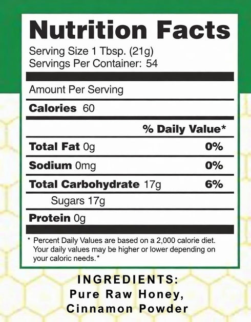 5 (80 Stakich Cinnamon Enriched Raw Honey - Unprocessed, Unheated - Pound Ounce)