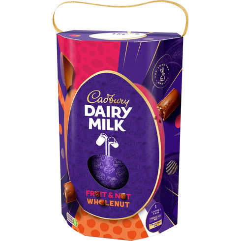 Cadbury 249g Dairy Milk Fruit & Nut Easter Egg