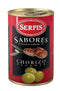 Serpis - Oliven mit Chorizo 'Sabores Chorizo Picante' - 300 GR