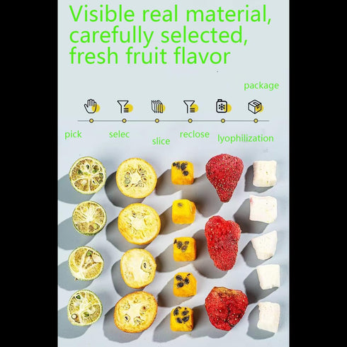 UpBots 3.52oz. Fruit tea A variety of freeze-dried fruit mixed tea, fruit tea