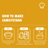 Pack 1 Surasang Samgyetang Korean Ginseng Chicken Soup Ingredients, Korean Soup Kit, Healthy Food Herb Mix, Made