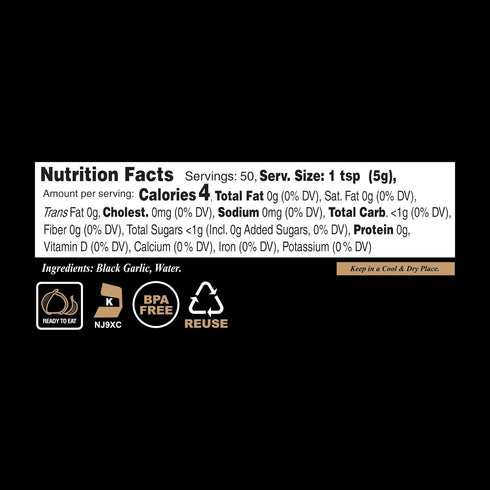8.8oz (Pack 1) MW Polar Black Garlic Puree (Original)