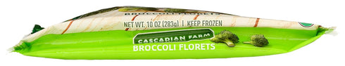 10 Cascadian Farm, Broccoli Florets Organic, Ounce