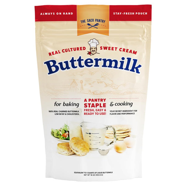 SACO Cultured Buttermilk Blend for Cooking and Baking, 16 ounce (Pack of