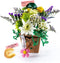 Get Lucky Fresh Cut Live Flowers Arranged in a Takeout Container with