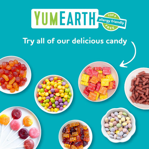 Pack, 40 YumEarth Organic Vitamin C Pops Variety Fruit Flavored Favorites Lollipops, Allergy Friendly, Gluten Free