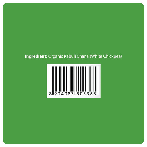 24 Mantra Organic (2lb, pack 1) Unpolished Kabuli Chana/White Chickpeas/Chole - Chemical Free & Pesticides Free | Adds