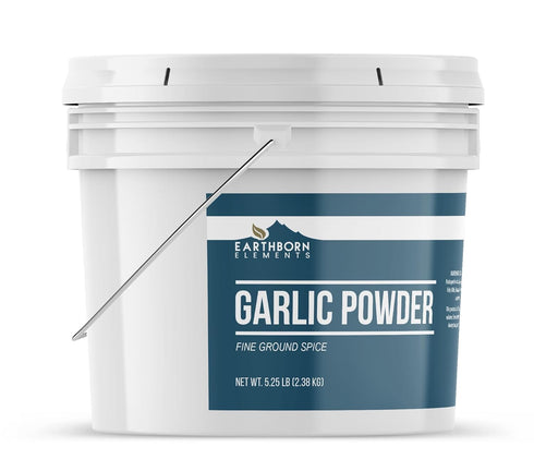 1 (84 Earthborn Elements Garlic Powder Gallon Bucket, Versatile, Bulk Seasoning, Fine Ground Ounce)