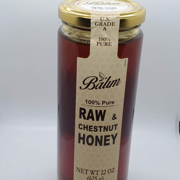 Balim Raw Chestnut Honey 625gr Product of Germany Halal and Kosher