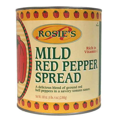Rosie's Mild Pepper Spread #10 can