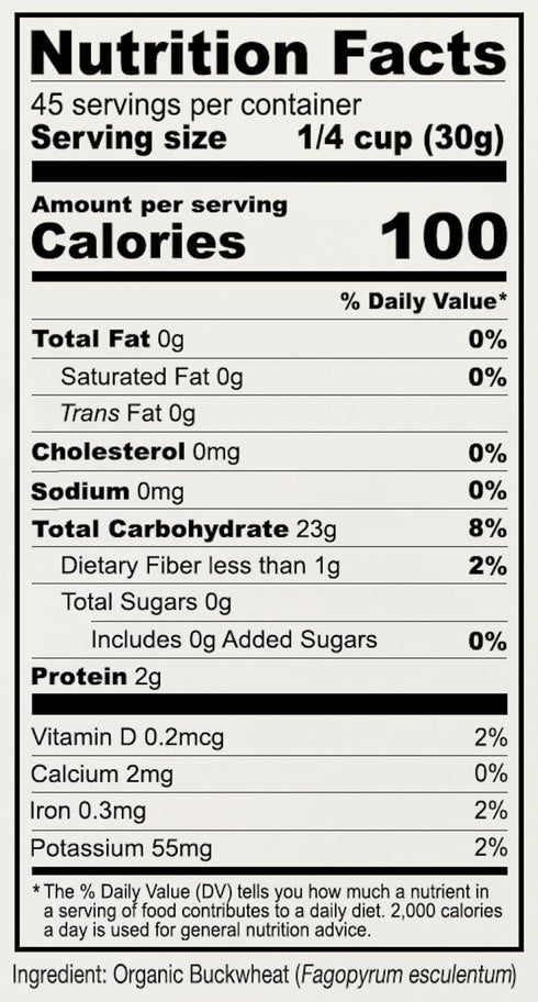 3 lb, Anthony's Organic Buckwheat Flour, Grown in the USA, Gluten Free, Vegan