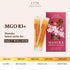 1770 83+ 30 15g, Naturally Australian MGO Manuka Honey Sticks x Organic Honey for Tea, Yogurt, & Travel Snacks