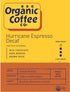 2LB (32 Organic Coffee Co. DECAF Hurricane Espresso Whole Bean Coffee Ounce) Medium Dark Roast Natural Water Processed