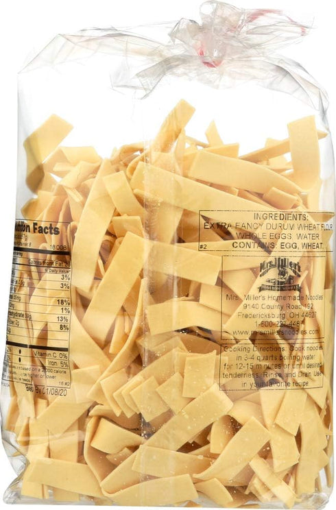 CPG.IO 16 (Pack 2) Mrs. Miller's Old Fashioned Egg Noodles, Wide Ounce