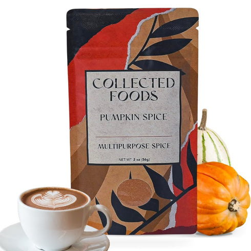 Premium Pumpkin Spice Seasoning by Collected Foods, Perfect for Baking, Pies, Cooking, and Coffee