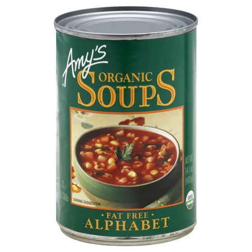 Amy's, Organic Alphabet Soup, 14.1 Ounce