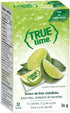 True Lime (Pack 2 64 Packets) , Unsweetened Crystallized Lime of Boxes, Total Individual