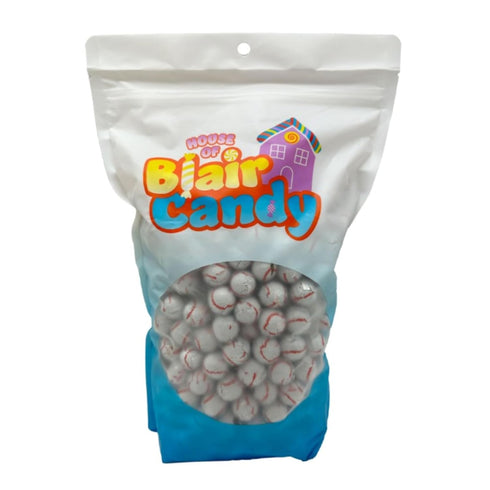 5 LB 400 Chocolate Covered Baseballs - Resealable Stand Up Bag (approx. pieces) - Individually Wrapped Milk Chocolate