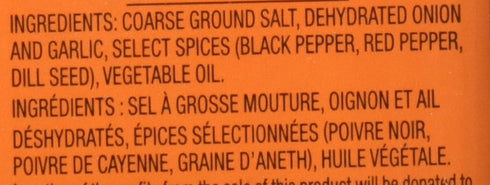 The Keg Steakhouse Steak Seasoning, Gluten Free No MSG Added - 1.1kg | 38.8oz (Imported from Canada)