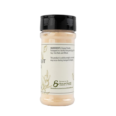(4.8 Olive & Vine Orange Fruit Powder, Citrus Flavor, For Smoothies & Baking, Rich Tradition, Authentic Taste