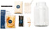 Urban Kitchen Kombucha 1 Starter Kit Includes Organic SCOBY, Starter Liquid, Gallon Glass Jar, Temp Gauge, Tea