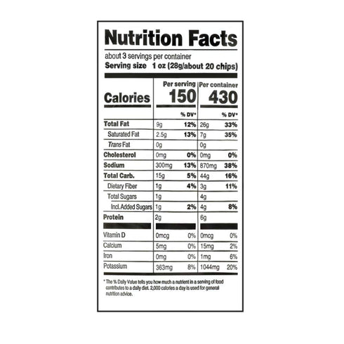 UTZ Chips 2.875 oz Pack 7 UTZ Red Hot Potato Chips Bags