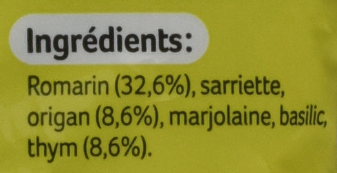 Ducros Herbes de Provence, 100 gram bag, from France