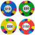 8 oz Madelaine Milk Chocolate Poker Chip Candy Individually Wrapped Casino Coins Fun Treats for Kids, Boys & Girls Bag