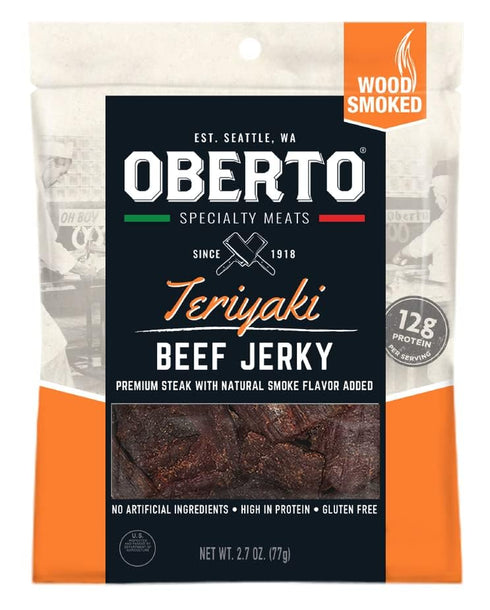 Generic Oberto Teriyaki Natural Style Beef Jerky 2.7 oz (Pack of 4)