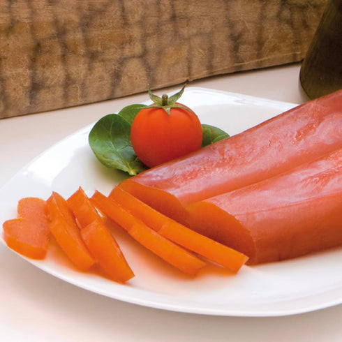 3.5oz 4.5oz (100-130g) Omega-3, Authentic Whole Dried Mullet Roe from Sardinia - Premium Bottarga di Muggine by Le
