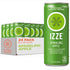 IZZE Sparkling Water Juice Beverage Blend, Apple, No Sugar Added, 8.4 FL