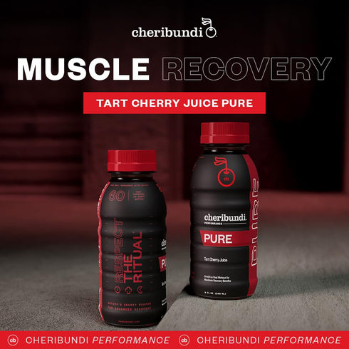 100% 8 floz (12 Pack) Cheribundi Tart Cherry Juice Pure | Unsweetened Tart Cherry Juice | Athletes Recovery Drink |