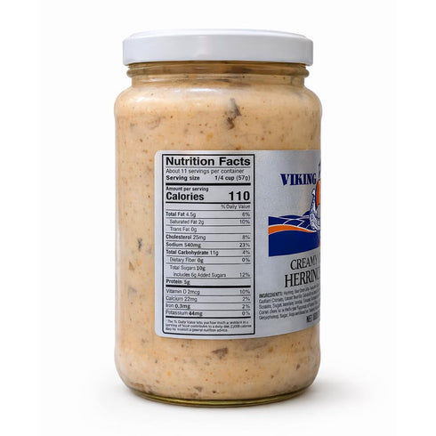 Olsen Fish Company 22 oz Viking Prime Creamy Cajun Herring Cutlets