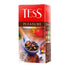 Tess Pleasure Black Tea, Lemon Sorghum, Apple Pieces, Cornflower Petals, Rose Hips, 25 Pcs.