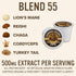 34 Count Harmonic Grounds Organic Mushroom Coffee Pods - Dark Roast Coffee with Lion's Mane, Reishi, Chaga, Cordyceps