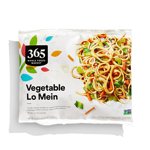 365 by Whole Foods Market , Lo Mein, Vegetable, Frozen, 16 Ounce