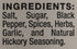 Spade L Ranch 5.25 Oz. Pork Chop & Rib Seasoning