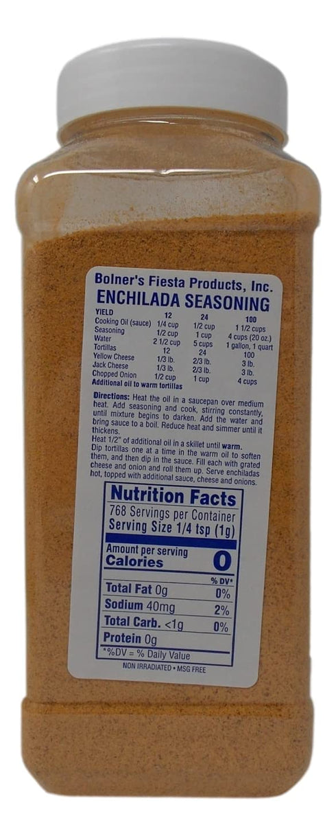 Bolner's Fiesta 20 Oz. Extra Fancy Enchilada Seasoning
